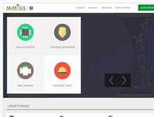 Tablet Screenshot of mimasis.com